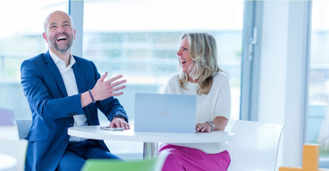 Collega's in overleg