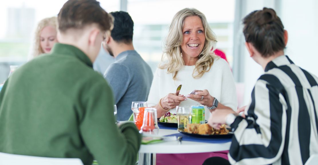 Collega's in overleg